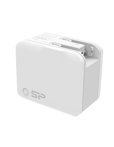 Silicon Power Wall Charger WC102P White Hub 2 Porte 2.4 A