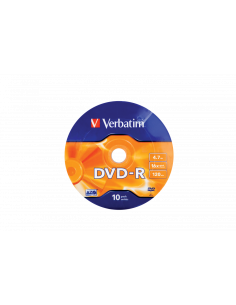 Dvd-R 4,7Gb 16x Verbatim Wr 10 (43729)