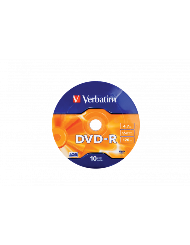 Dvd-R 4,7Gb 16x Verbatim Wr 10 (43729)
