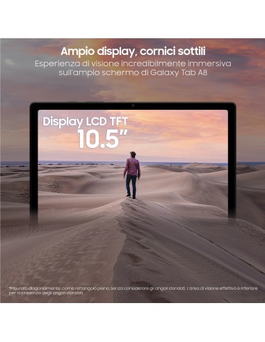 Samsung Galaxy Tab A8 Wi Fi 4 64Gb 10.5'' Gray SM-X200