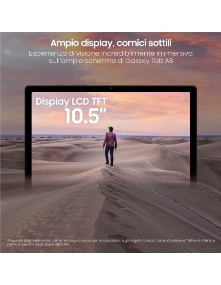 Samsung Galaxy Tab A8 Wi Fi 4 64Gb 10.5'' Gray SM-X200