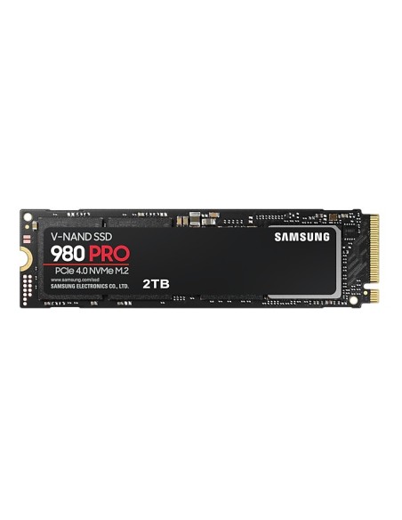 Samsung MZ-V8P2T0BW 980 PRO SSD Interno da 2TB, compatibile con Playstation 5, PCIe NVMe M.2, Nero