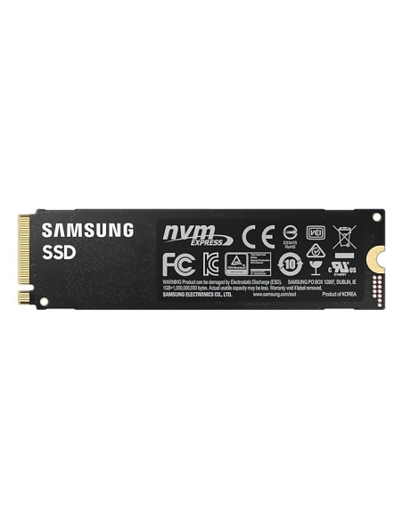 Samsung MZ-V8P2T0BW 980 PRO SSD Interno da 2TB, compatibile con Playstation 5, PCIe NVMe M.2, Nero